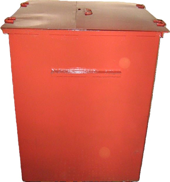 Контейнер металлический для мусора