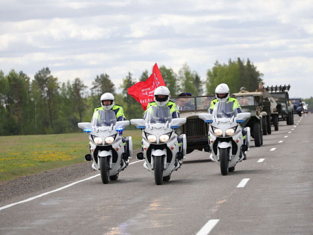 Дан старт автомотопробегу МВД