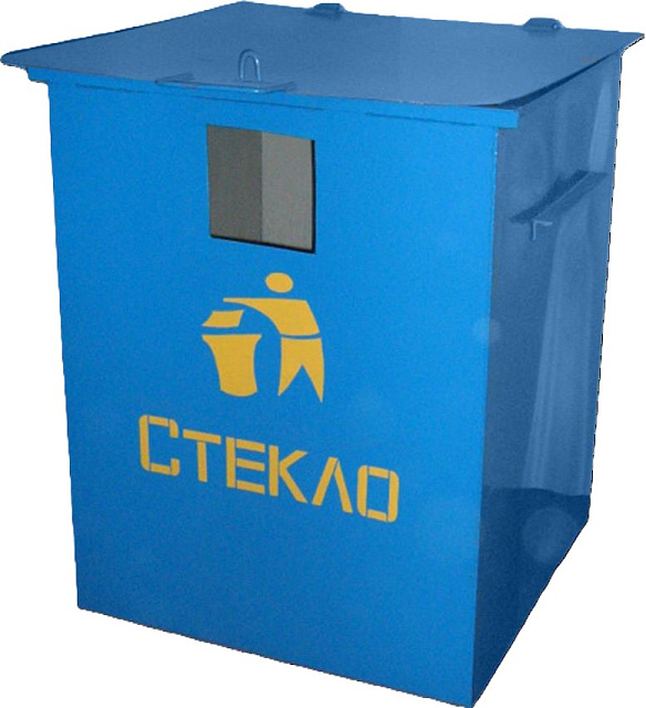 Контейнер металлический для мусора