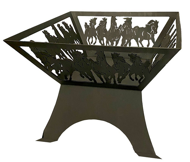 Костровая чаша «Табун лошадей»